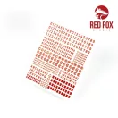 Red Fox Studio 3D Resin Foundry Numeral & Letters for US AFV’s vol.01 1:35 (RFSQS-35017)
