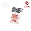 Red Fox Studio 3D Welding Seams & Casting Scars vol.01 (3D acrylic colored resin upgrade parts) 1:35 (RFSQS-35018)