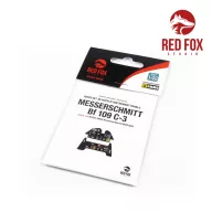   Red Fox Studio Messerschmitt Bf 109C-3 (for Modelsvit kit) 1:48 (RFSQS-48006)