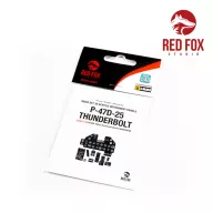   Red Fox Studio P-47D-25 Thunderbolt (for Hasegawa Kit) 1:48 (RFSQS-48022)