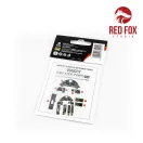 Red Fox Studio Vought F4U-1/1A Corsair (for Tamiya kit) 1:48 (RFSQS-48062)