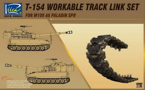 Riich Models T-154 Workable Track set for M109A6 SPH 1:35 (RE30001)