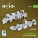 ResKit Models Merkava Mk.3 track set Type 1 (Workable) for Meng/HobbyBoss kit (3D Printed) 1:35 (AV35-0009)