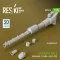 ResKit Models Merkava Mk.3 gun barrel (120 mm) + LWS (2 pcs) for HobbyBoss Kit (3D Printed) 1:35 (AV35-0016)