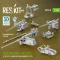 ResKit Models Merkava Mk.3 MG set, V2 (3 pcs) + machine gun mounts (3 pcs) for Meng/HobbyBoss kit (3D Printed) 1:35 (AV35-0018)