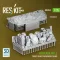 ResKit Models Merkava Mk.3 turret basket w/working chains for Meng kit (3D Printed) 1:35 (AVU35-0003)
