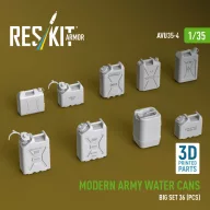  ResKit Models Modern army water cans, big set (3D Printed) 1:35 (AVU35-0004)