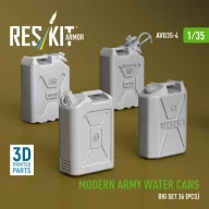   ResKit Models Modern army water cans, big set (3D Printed) 1:35 (AVU35-0004)