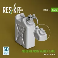   ResKit Models Modern army water cans, big set (3D Printed) 1:35 (AVU35-0004)