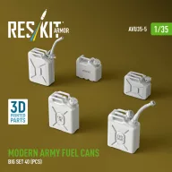   ResKit Models Modern army fuel cans, big set (3D Printed) 1:35 (AVU35-0005)