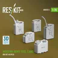   ResKit Models Modern army fuel cans, big set (3D Printed) 1:35 (AVU35-0005)