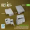 ResKit Models Merkava Mk.3 damaged front & rear fenders with rear storage boxes (open pos.) for Meng kit (3D Printed) 1:35 (AVU35-0017)