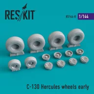   ResKit Models C-130 Hercules wheels set early version 1:144 (RS144-0008)
