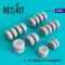 ResKit Models IL-76 wheels set (weighted) 1:144 (RS144-0013)