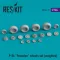 ResKit Models P-8A Poseidon wheels set (weighted) 1:144 (RS144-0015)