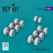 ResKit Models 777-300 wheels set (3D printed) 1:144 (RS144-0016)