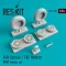 ResKit Models F4U Corsair / F6F Hellcat NAVY wheels set 1:24 (RS24-0002)