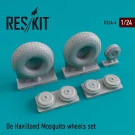 ResKit Models DH.98 Mosquito wheels set 1:24 (RS24-0004)