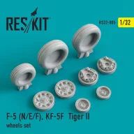   ResKit Models F-5 (N,E,F) Tiger II/KF-5F wheels set 1:32 (RS32-0005)