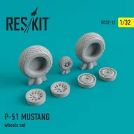 ResKit Models P-51 Mustang wheels set 1:32 (RS32-0012)