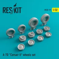   ResKit Models A-7D Corsair II (weighted) wheels set 1:32 (RS32-0019)
