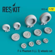   ResKit Models F-4 (J,S) Phantom II wheels set 1:32 (RS32-0066)