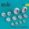 ResKit Models F-4 (J,S) Phantom II wheels set 1:32 (RS32-0066)
