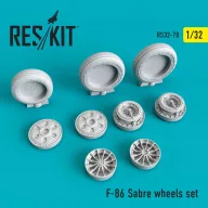 ResKit Models F-86 Sabre wheels set 1:32 (RS32-0078)