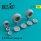 ResKit Models B-25 Mitchell wheels set 1:32 (RS32-0087)