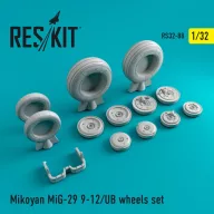 ResKit Models MiG-29 (9-12, UB) wheels set 1:32 (RS32-0088)