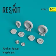 ResKit Models Hawker Hunter wheels set 1:32 (RS32-0115)