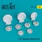 ResKit Models T-2C Buckeye wheels set 1:32 (RS32-0124)