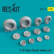   ResKit Models F/A-18 Super Hornet wheels set 1:32 (RS32-0126)