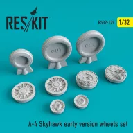   ResKit Models A-4 Skyhawk early version wheels set 1:32 (RS32-0129)