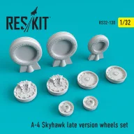   ResKit Models A-4 Skyhawk late version wheels set 1:32 (RS32-0130)