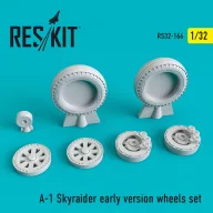   ResKit Models A-1 Skyraider (early version) wheels set 1:32 (RS32-0166)
