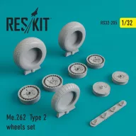 ResKit Models Me-262 type 2 wheels set 1:32 (RS32-0205)