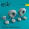 ResKit Models DH.98 Mosquito wheels set wheels set 1:32 (RS32-0240)