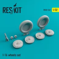 ResKit Models I-16 wheels set 1:32 (RS32-0241)