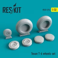 ResKit Models T-6 Texan wheels set 1:32 (RS32-0274)