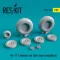 ResKit Models He-111 wheels set late type (weighted) 1:32 (RS32-0286)