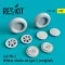 ResKit Models F4F/FM-2 Wildcat wheels set type 2 (weighted) 1:32 (RS32-0335)