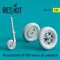 ResKit Models Bf-109E wheels set (weighted) 1:32 (RS32-0339)