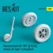 ResKit Models Bf-109 (F, G-early) wheels set type 2 (weighted) 1:32 (RS32-0350)