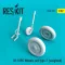 ResKit Models Bf-109G wheels set type 2 (weighted) 1:32 (RS32-0357)