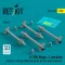 ResKit Models R.550 Magic-2 missiles (4 pcs) (Mirage F.1, Mirage 2000, Mirage III, Rafale, Super Etendard, MiG-21, Jaguar) (3D Printed) 1:32 (RS32-0375)