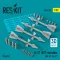 ResKit Models R-27 (R/T) missiles (4 pcs) (MiG-29, Su-27) (3D Printed) 1:32 (RS32-0398)