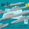 ResKit Models Pylons for MiG-29 (APU-470 2 pcs for R-27 & APU-60 4 pcs for R-60) (3D Printed) 1:32 (RS32-0403)