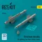 ResKit Models Firestreak missiles (2 pcs) (EE Lightning, Sea Vixen, Gloster Javelin) (3D Printed) 1:32 (RS32-0410)