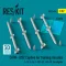 ResKit Models CATM-120C Captive air training missiles (4 pcs) (F-15, F-16, F-18,F-22, JAS-39, Eurofighter) (3D Printed) 1:32 (RS32-0414)